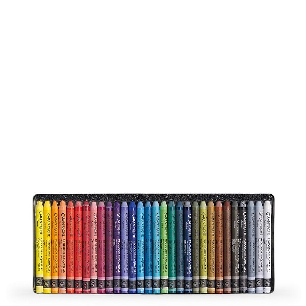 Caran d'Ache : Neocolor II : Watercolor Crayon : 30 in a Metal Box